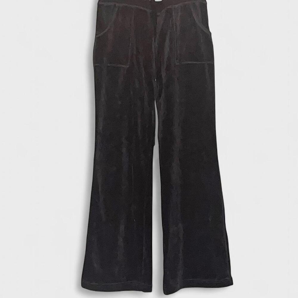 Freedom 2 Be New York Gray Cargo Loungewear Velour Pants - Size M